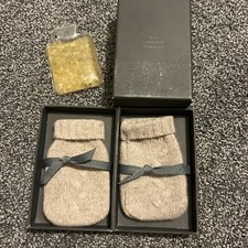2 Sets Restoration Hardware Mini Cashmere Mitten Hand Warmers In Box 