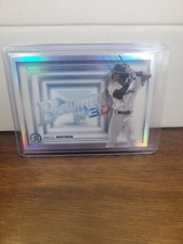 KAHLIL WATSON 2022 Bowman Chrome Baseball In 3D ROOKIE Prospect Insert  MARLINS