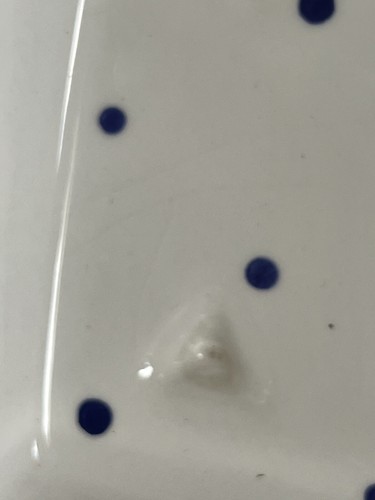 Muzeum Picasso Style Abstract Vibrant Colors Faces Square Polka Dot Bowl Footed - 第 12/19 張圖片