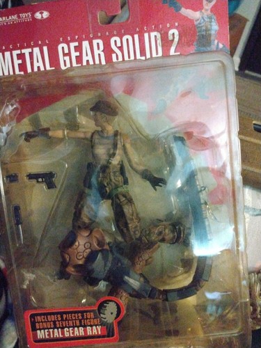 Figurine McFarlane Metal Gear Solid 2 – Raiden – édition 2001 – Occasion