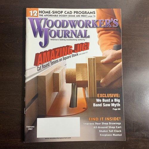 Vintage Woodworker’s Journal February 2007 12 Home Shop CAD Programs Amazing Jig - Picture 3 of 4