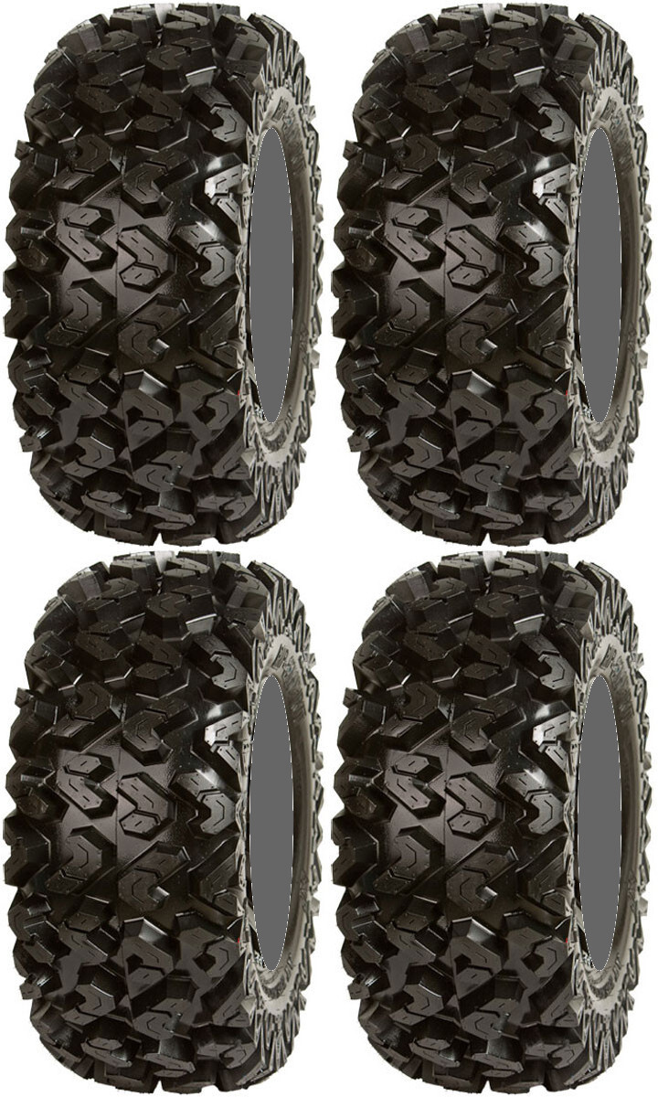 Four 4 Sedona Rip Saw ATV Tires Set 2 Front 26x914 & 2 Rear 26x1114