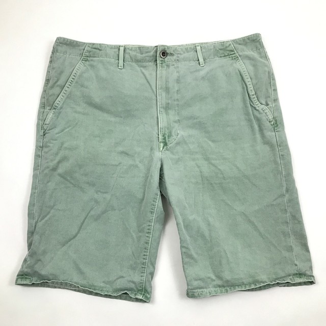 Levi's Mens Green Chino Shorts Straight Size 38 Adult Cotton Relaxed Casual RARE | eBay