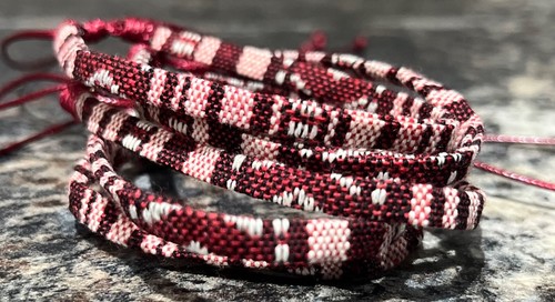 Boho Böhmischer Stil handgefertigtes Freundschaftsarmband/Fußkett - Bild 67 von 106