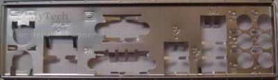 ASUS I/O IO SHIELD BLENDE BRACKET  P5G41TD-M PRO,  P5QPL-VM EPU