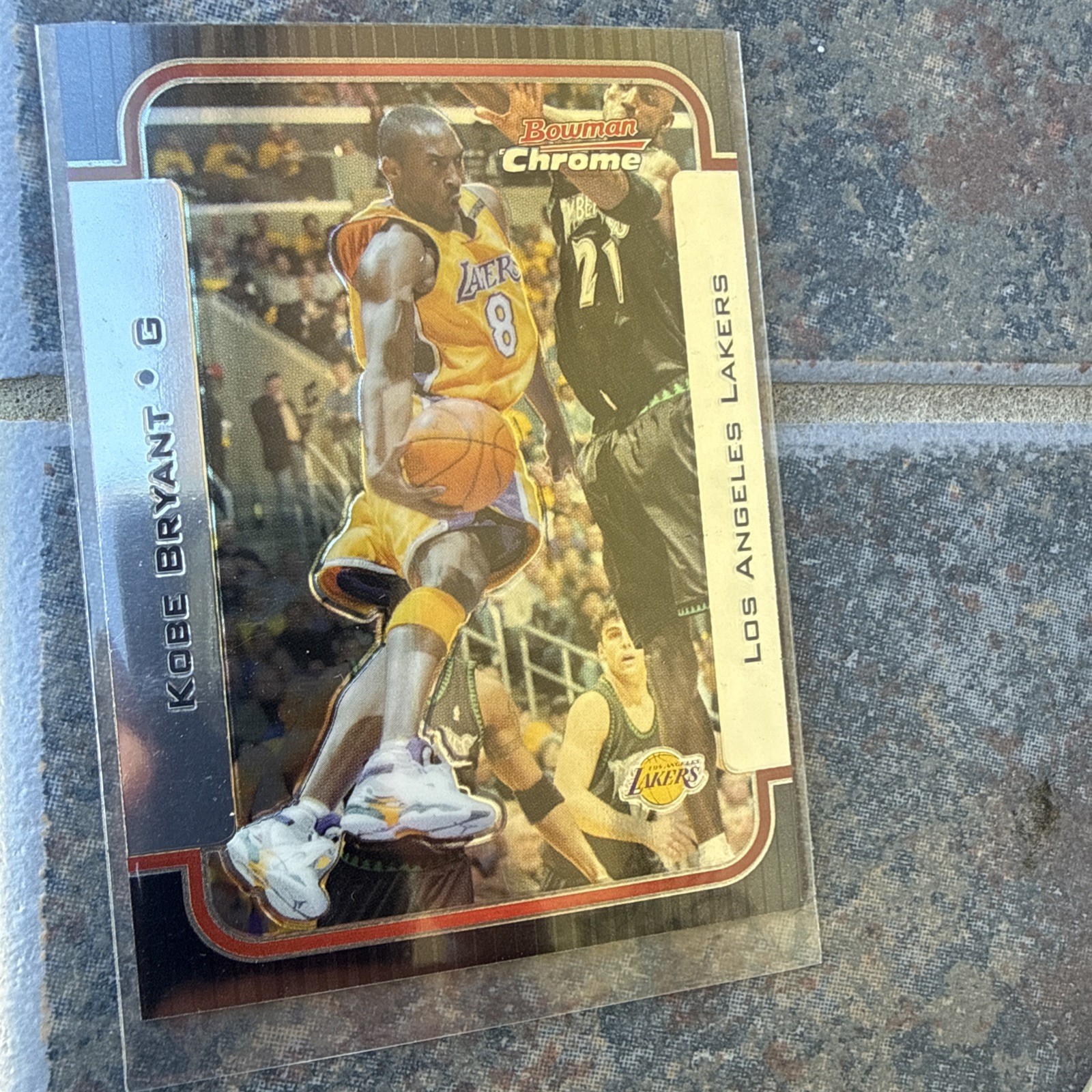 2003 Bowman Chrome Kobe Bryant #100 Los Angeles Lakers HOF GOAT