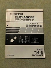 Outlander Phev Gg2W Manual de Mantenimiento Cableado Eléctrico Diagrama Colección/Soporte