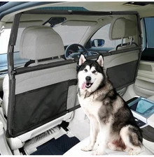 Dog Barrier for SUV, 50" Pet Car Barrier Behind Front Seat for SUV, Truck,...