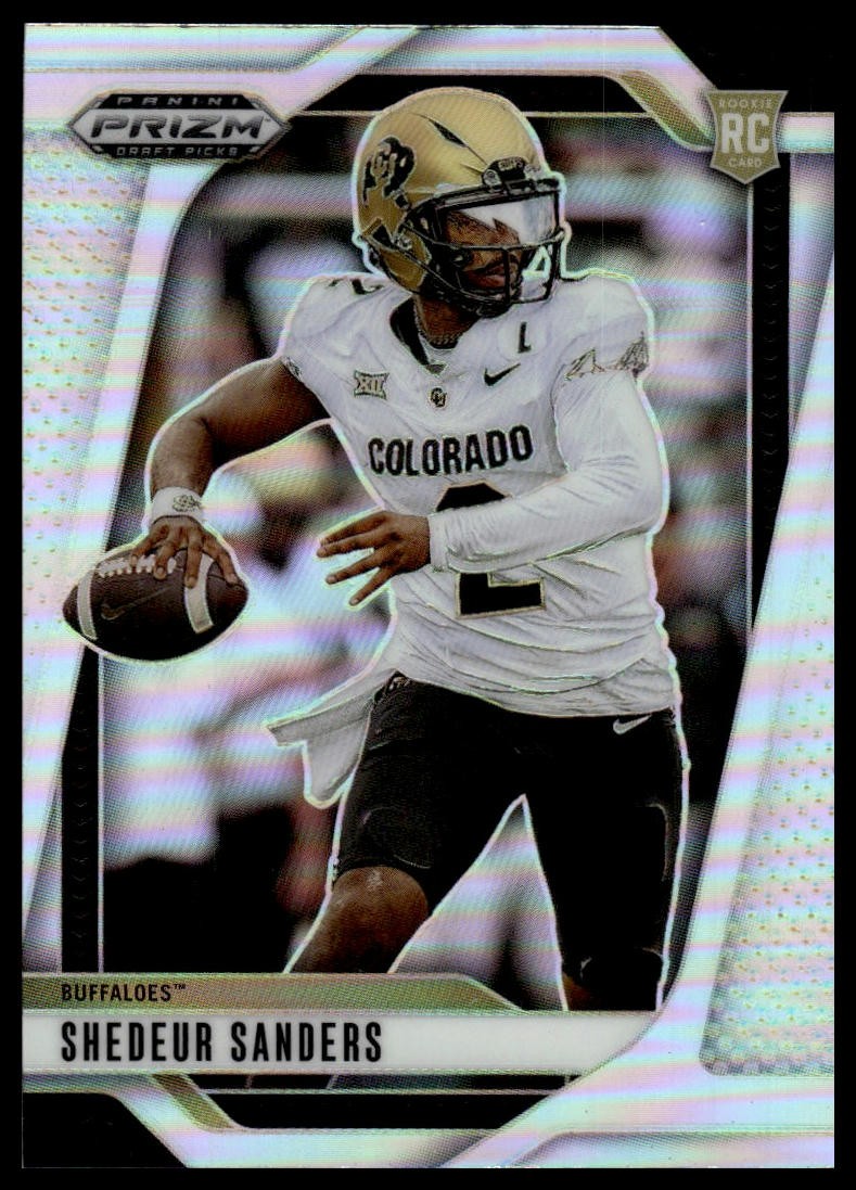 2025 Panini Prizm Draft Picks Shedeur Sanders #19 Prizms Silver