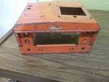 vintage mighty tonka wrecker truck orange cab without top for parts