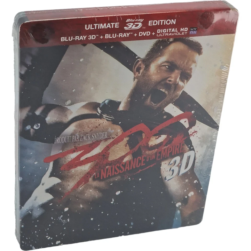 300: Rise of an Empire Blu-ray 3D + Blu-ray + DVD SteelBook 2014 Region B - Image 2 of 4