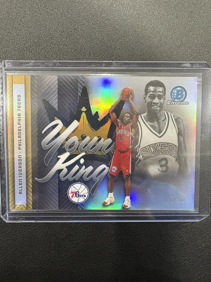 Bowman Allen Iverson Philadelphia 76ers Basketball Sports Trading