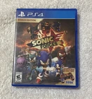 Sonic Forces Bonus Edition PS4 Complete CIB Tested Working Fast Shipping