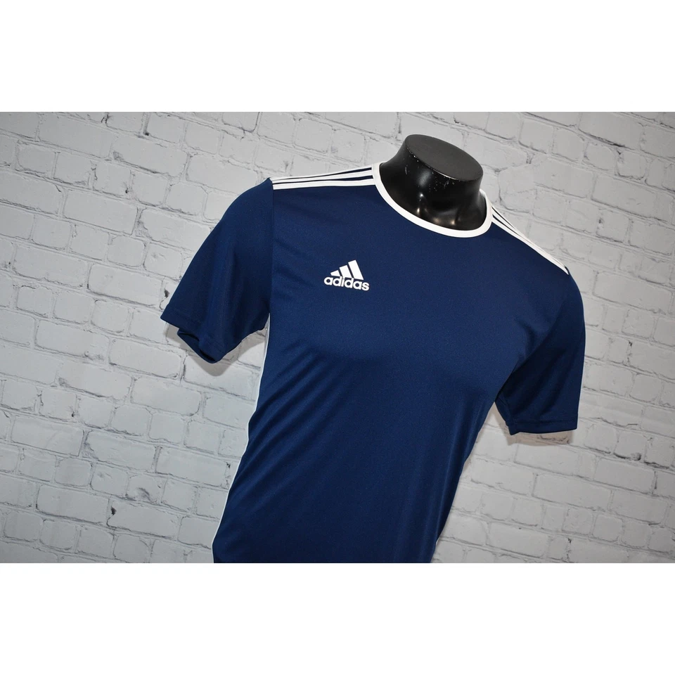 Camiseta deportiva Adidas de gimnasio para hombre talla mediana de fútbol AeroReady poliéster rendimiento Foto 2 de 4