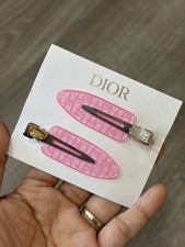 Dior Pink Hair Clips