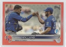 2022 Topps Series 1 1st Edition Red 39/50 Greg Holland #52 06bg