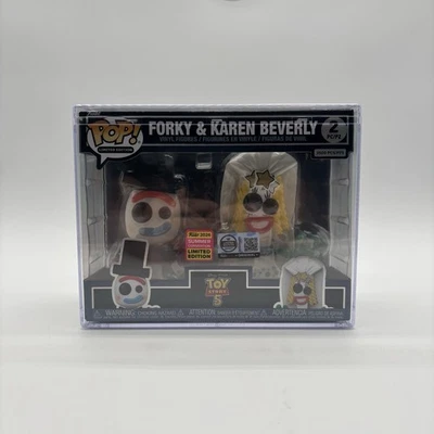 Funko Pop! Forky and Karen Beverly 2-Pack with Pop! Protector LE 3500 IN HAND - Image 1 of 4