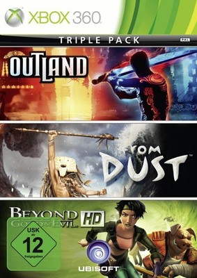 Beyond Good and Evil + Outland + From Dust - Xbox 360 Microsoft - neu sealed
