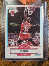 1990-1991 Fleer Michael Jordan #26 Error Card