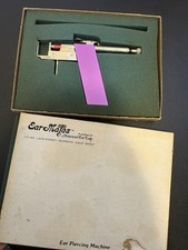 Vintage Ear Mates Ear Piercing Machine Kit American Ear Line Burbank CA With Box