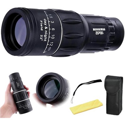 Teleskop Monokular Fernglas 16x52  Kompakt Vogelbeobachtung Jagen