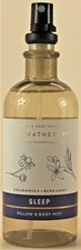 Bath  Body Works SLEEP CHAMOMILE BERGAMOT Essential Oils Pillow Mist 5.3oz