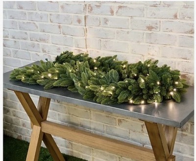 Bethlehem Lights Grand Radiance 6' Garland with 3-in-1 LEDs