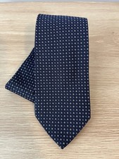 Brooks Brothers Makers and Merchants Blue With Purple Flowers Designer Silk Tie