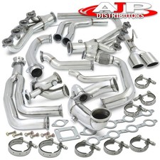 T3 Turbo Manifold Steel Exhaust Piping For 1998-2002 Pontiac Firebird Ls1 5.7 V8