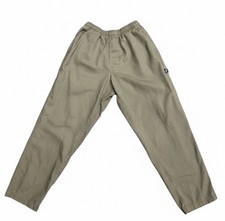 Stussy Beach Pants Khaki Chino Made In USA 100% Cotton Rare Size S/M Vintage