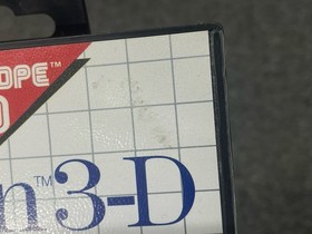 Zaxxon 3D (Sega Master System, 1987) Tested & Working - READ