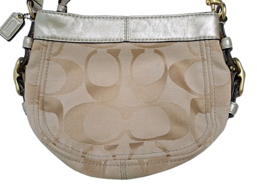 Coach Mini Zoe Vintage Hobo Shoulder Hand Bag 41856 G… - Gem