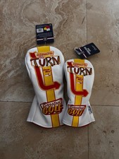 NEW BARSTOOL SPORTS GOLF DRIVER FAIRWAY WOOD HEAD COVER  "WELCOME TO THE TURN"