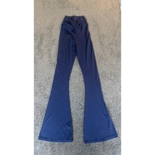 OFFLINE by Aerie Real Me Crossover High Rise Flare Leggings Navy Blue XS