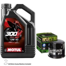 KAF950 Mule 3010 Trans 4x4 Oil & Filter Motul 300v 10w40 Kawasaki KAF 950 2010
