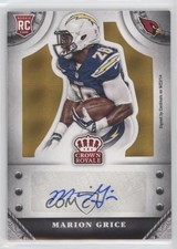 2014 Crown Royale Rookie Signatures Gold Plaid 19/25 Marion Grice #S-MG Auto 0c2