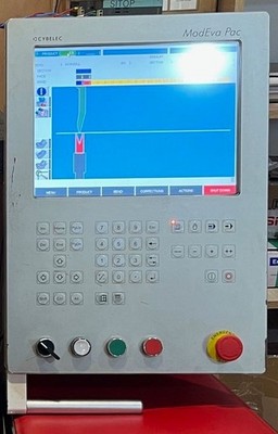 Cybelec Modeva Pac 15'' touch screen controller for press brake.