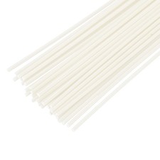 50pcs 8 Inch Plastic Welding Rods ABS Welding Strips Welder Rods Light Yellow