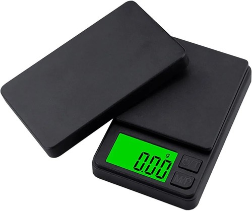 Tragbare Digitale Mini-Waage - 500g Kapazität, 0,01g Genauigkeit, Mit LCD-Backlight, Für Küche & Schmuck