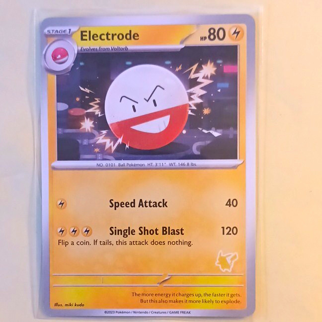 The Pokémon Company Pokémon TCG Electrode My First Battle EN 80 HP