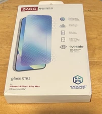 ZAGG Invisible Shield Glass XTR2 Screen Protector for Apple iPhone 14 Plus