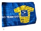 Vintage Tour De France US Postal Service Flag—The Lance Armstrong Team. — photo 1