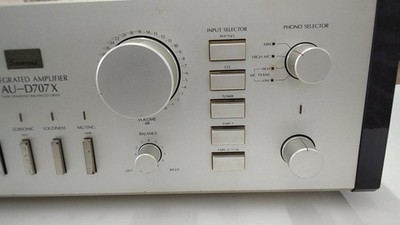 Sansui Au-d707x Decade Integrated Amplifier Japan 1985 Audio for