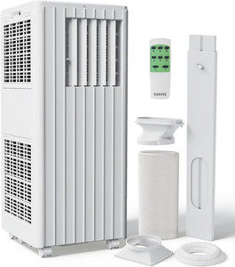 8000 BTU Portable Air Conditioner 3-In-1 Cooling, Dehumidifying & Fan for Rooms