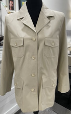 Gallant Safari Jacket Men  s Medium Beige Khaki USA Made 1970s Field Coat