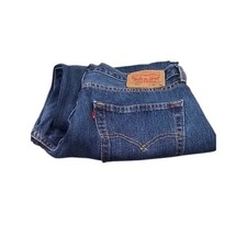Men's Levi's 550 Relaxed Fit Straight Leg Jeans - Dark Stonewash - 34x34 - NWOT