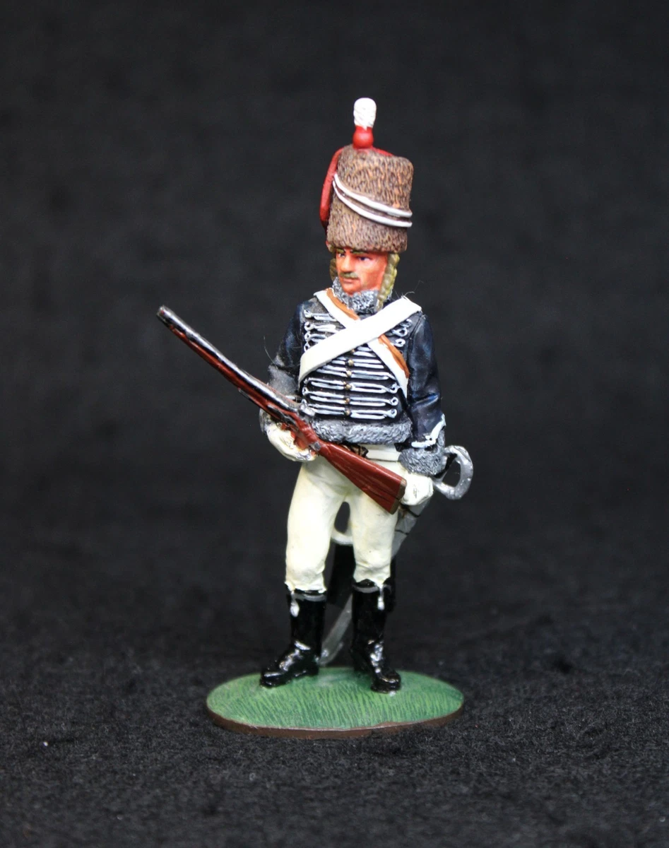Figurine Del Prado plomb soldat CAPITAINE FUSILIERS ARMÉE DU DÉSERT