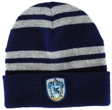 Harry Potter House of Ravenclaw Beanie Hat with Crest Logo NEW UNUSED