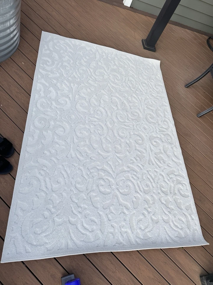 Orian Rugs My Texas House Lady Bird Outdoor Rug - 5'2" x 7'6" Rectangle in Na... - Image 2 of 4