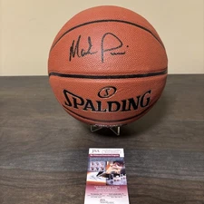 Mark Price Signed Spalding NBA Pro Tack Indoor/Outdoor Basketball (JSA)
